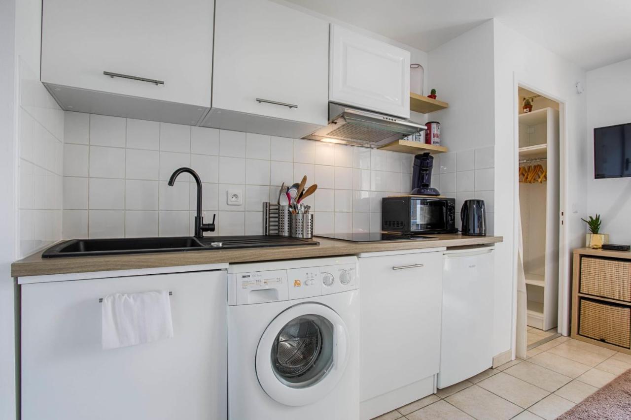Cosy Flat At 100M From The Beach And Parking Apartment Ouistreham Ngoại thất bức ảnh